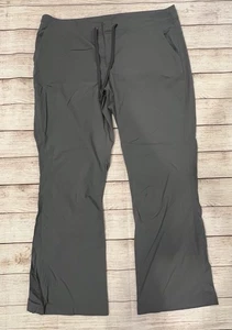 Columbia Anytime Outdoor Bootcut Pants Women Blue Gray 16 Short - Picture 1 of 7