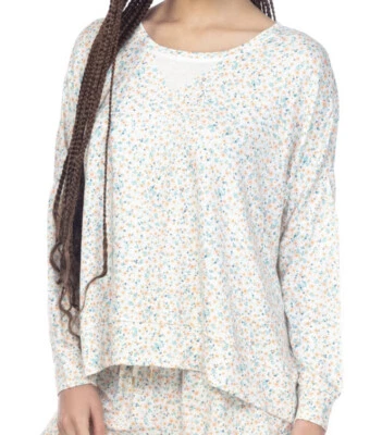 Moletom lounge malha Starlight Honeydew Intimates novo com etiquetas creme tamanho P - Imagem 1 de 3