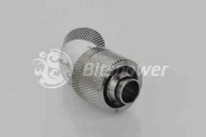 Bitspower G1/4" Black Sparkle Dual Rotary 45-Degree Compression Fitting CC3V3 - Photo 1/2