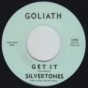 7" Genius Wild Rapid-Fire 1964 Mad Mike R&B SILVERTONES Get It GOLIATH Re. HEAR - Picture 1 of 3