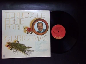 CHRISTMAS Tennessee Ernie Ford 33 rpm record Capitol ST 831 - Picture 1 of 5