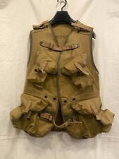 Army Assault Vest Sizem Vintage D-Day Military Reprint Men’S Military Jacket