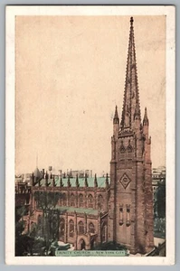 Postcard Trinity Church, New York City, New York c1937 - Picture 1 of 2