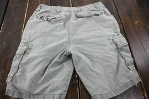 Dockers Men's 34W x 10L Olive Green Cargo Denim Jean Shorts #B554 - Picture 1 of 7