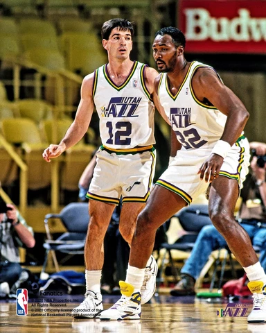 John Stockton Utah Jazz Unsigned 8" x 10" Photo - Fanatics Cover