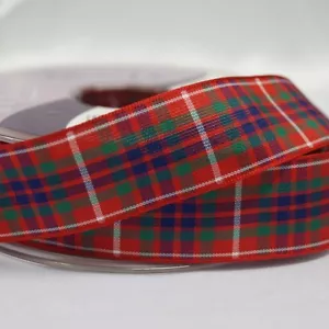 Berisfords Frazer Scottish Woven Tartan Ribbon 7mm - 70mm - Picture 1 of 1