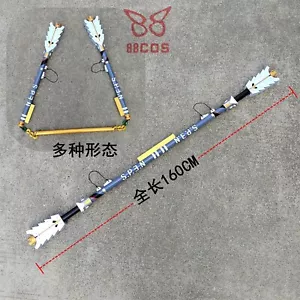Zenless Zone Zero Spiel Qingyi dreiteiliger Stab Waffe Spielzeug Cosplay Requisiten - Bild 1 von 5