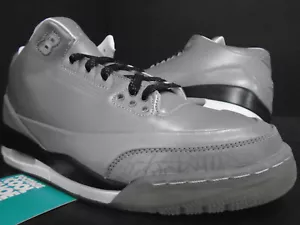 NIKE AIR JORDAN III 3 RETRO 5LAB3 OG REFLECT SILVER CEMENT GREY WHITE BLACK 10 - Picture 1 of 13