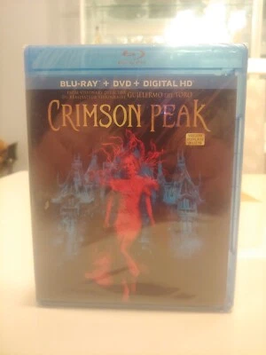 Crimson Peak 2016 Blu Ray DVD Brand New !!! Jessica Chastain Guillermo Del Toro - Image 1 of 2