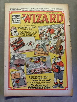 Wizard Comic No 1492, September 18th 1954, 1st Desperate Dan, FREE UK POSTAGE - Image 1 of 3