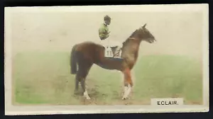 LEA - FAMOUS RACEHORSES OF 1926 - #40 ECLAIR - Picture 1 of 2
