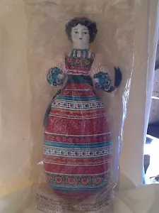 AVON AMERICAN ERBSTÜCK PUPPE PORZELLANKOPF MIT STOFFKÖRPER /LAVENDELBEUTEL - Bild 1 von 5