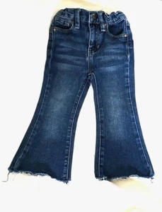 YMI Girls Jeans  Flare, Washed Denim Pants 2T - Picture 1 of 5