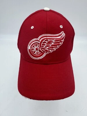 De colección Detroit Red Wings Gorra con Correa Gorra Lana Céfiro Naranja Logo NHL USADO EN EXCELENTE ESTADO Foto 1 de 4