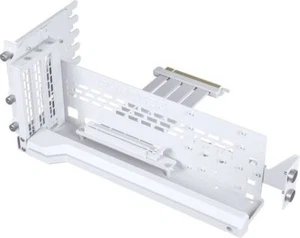 Phanteks Premium Vertical GPU Bracket + PCIe 4.0 x16 Riser Cable ( White ) - Photo 1/2