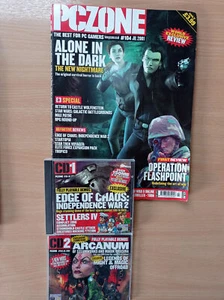 PC Zone Magazine Jul 2001 No 104 Alone in the Dark Op Flashpoint + Discs - Picture 1 of 1