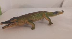 Large Alligator Rubber Plastic Figure Toy - Picture 1 of 5