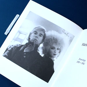 FIRST EDITION ANDY WARHOL DRAWINGS 2004 BOOK LIMITED 2000 CANDY DARLING RARE - Picture 1 of 6