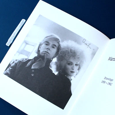 FIRST EDITION ANDY WARHOL DRAWINGS  2004 BOOK LIMITED 2000 CANDY DARLING RARE - Image 1 of 4