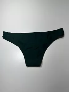 NEW Bikini Bottoms Womens Size XL Green Triangle String Swimwear Quick Dry - Picture 1 of 10