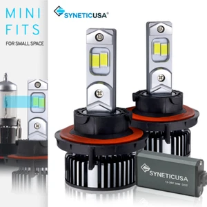 Bombillas de faros Syneticusa H13 9008 (par) luces altas-bajas CSP-LED 6000K sin errores - Imagen 1 de 9
