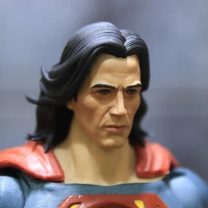 1/10 Custom DC Universe Nicholas Cage Superman The Flash Film Kopfskulptur - Bild 1 von 5