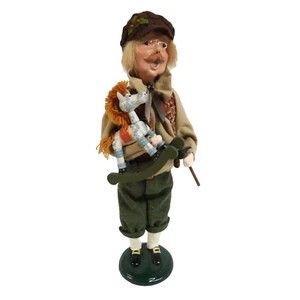 Byers Choice Christmas Caroler Toymaker Vintage 2008 w Rocking Horse & Hammer - Picture 1 of 18