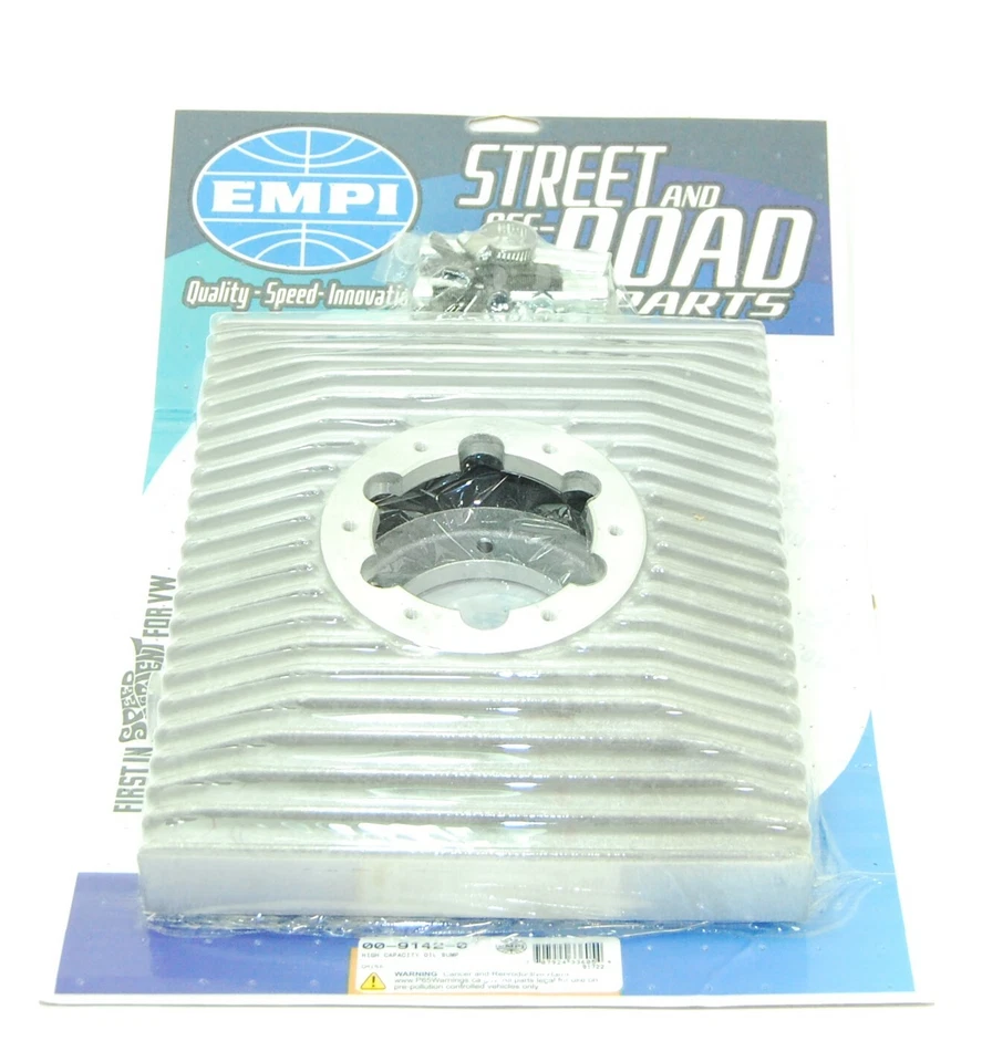 Sumidero de aceite de aluminio 1,5 qt 10,5x9x2,75 se adapta a Volkswagen Type1 Type2 Type3 Ghia Thing Foto 1 de 2