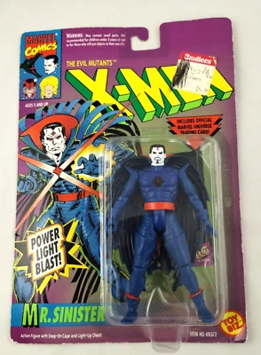 1993 ToyBiz Marvel X-Men Mr. Sinister Action Figure w/ Power Light Blast - Image 1 of 4