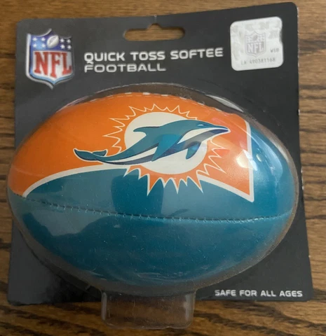 Miami Dolphins Quick Toss Softee Football Cover