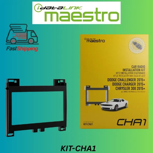 iDatalink Maestro KIT-CHA1 / DASH KIT & T-HARNESS FOR 2015-2021 DODGE / CHRYSLER - Image 1 of 4