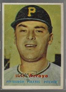 1957 Topps Luis Arroyo #394