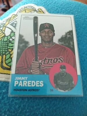 2012 Topps Heritage - #45 Jimmy Paredes - Image 1 of 2