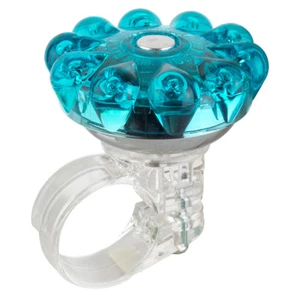 Mirrycle Bling Bell Bell Mirrycle Bling 22.2 Clamp Aqua - Picture 1 of 1
