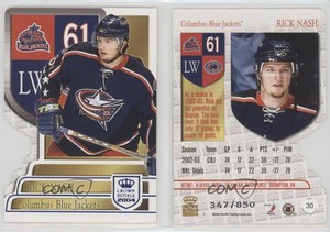 2003-04 Pacific Crown Royale Blue /850 Rick Nash #30
