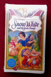 Walt Disney Masterpiece Collection  Snow White VHS tape RARE 1524 Edition Sealed - Bild 1 von 2