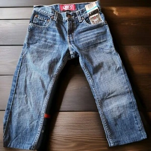 Boys Levis 511 Skinny Jeans Size 8 Actual Measurements 24" W 17.5 Inseam NWT - Picture 1 of 11