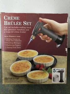 Nagelneues Creme Brulee Set mit Taschenlampe - Bild 1 von 4
