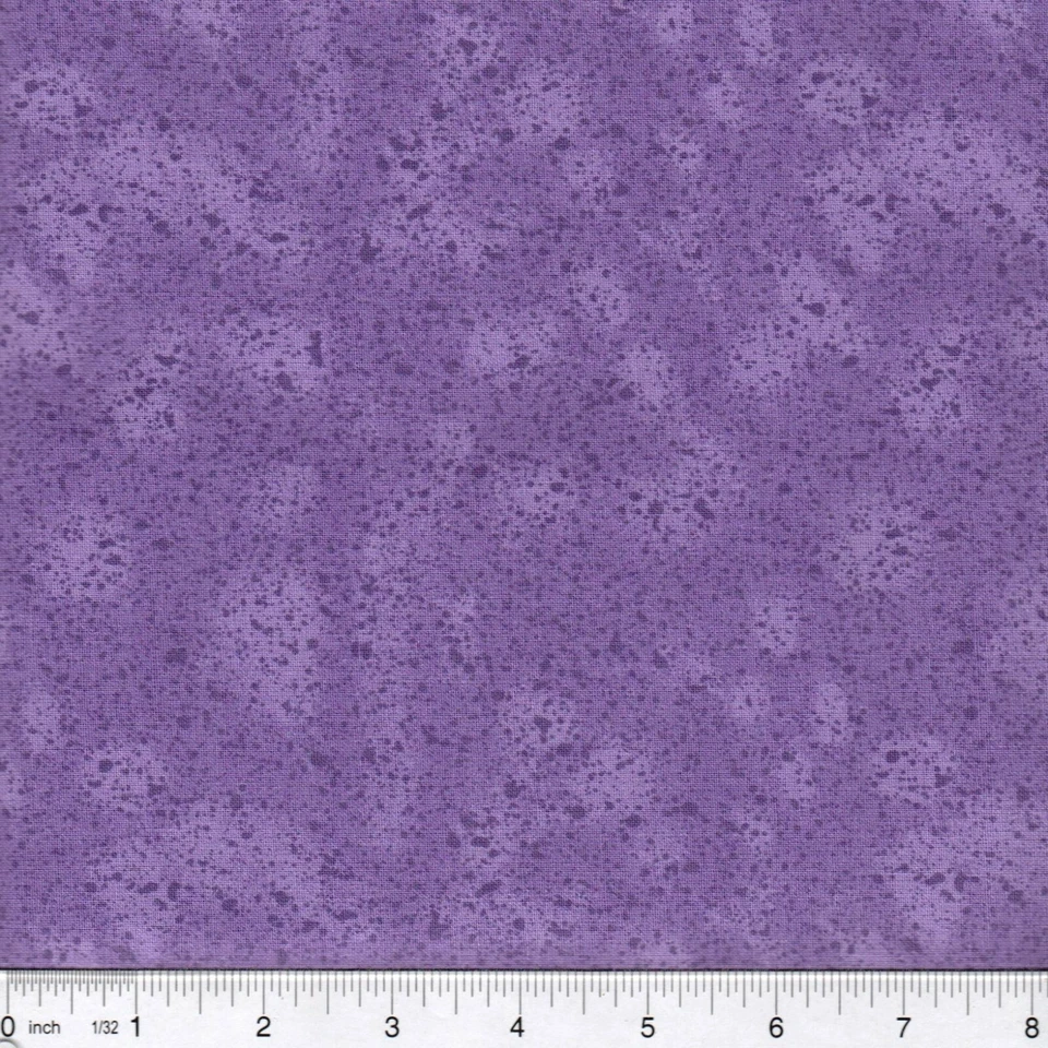 Light Purple Splatter Texture 100% Cotton Fabric by the 1/4 yard - Image 1 of 1