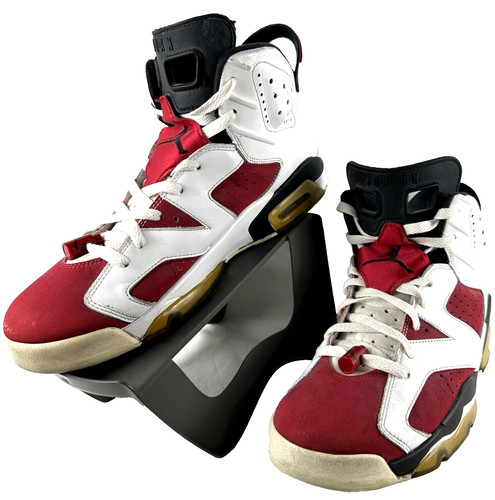 Scarpe Nike 384664 160 Air Jordan 6 Retro 2014 Carmine NO SCATOLA taglia 12 basket