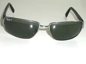 GAFAS DE SOL RAY BAN RB3189 CUERO II 004/9A 61[]16 LENTES POLARIZADAS 3P ENVOLTURAS METÁLICAS - Imagen 1 de 8