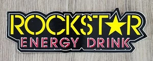 Vintage Unpeeled Rockstar Energy Drink 8" x 2.25" Sticker Skateboard Scarce - Picture 1 of 2