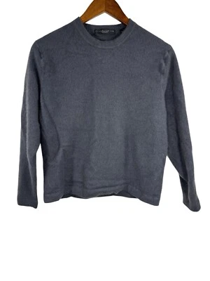 METROPOLITAN VIEW CREWNECK SWEATER SIZE L 100% CASHMERE - Image 1 of 4