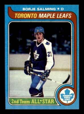 1979 Topps Hockey #40 Borje Salming NM/MT - Image 1 of 2
