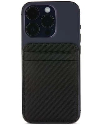 Perry Ellis Portfolio Men's Leather Phone Wallet Black - Image 1 of 2