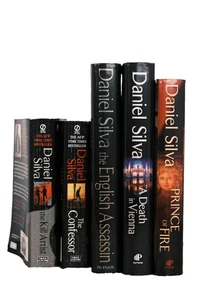 Vintage David Silva Books Set of 5 of Gabriel Allon Series, Books 1 through 5 - Imagen 1 de 5