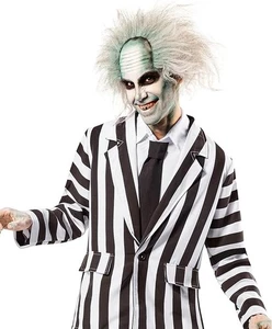 Rubie's Herren Beetlejuice Perücke, weiß Partyzubehör, grau, Einheitsgröße US - Bild 1 von 6