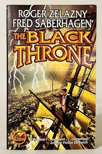 The Black Throne By Roger Zalazny & Fred Saberhahen 2002 2nd Print Baen PB - Bild 1 von 4