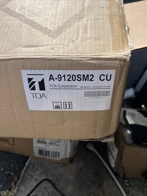 TOA A-9120SM2 CU 120-Watt Digital Matrix Mixer/Amplifier Open Box Demo Unit - Image 1 of 4