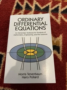 Ordinary Differential Equations (Dover Books on Mathematics) - Picture 1 of 2